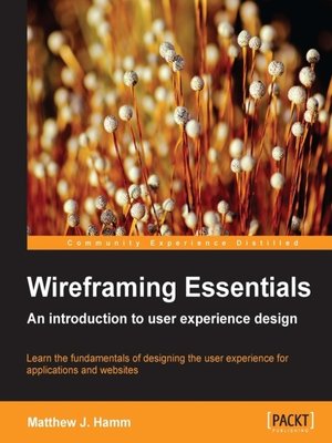 cover image of Wireframing Essentials